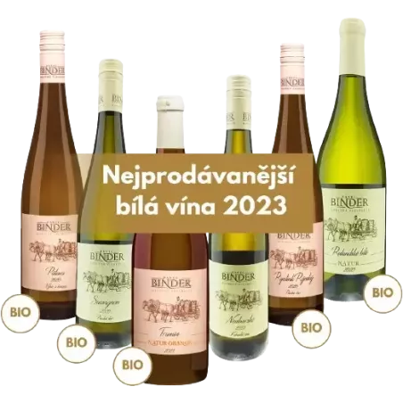 Nejprodávanější bílá vína 2023